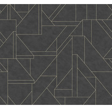 Tapete mit geometrischem Muster aus Dreiecken und Rechtecken