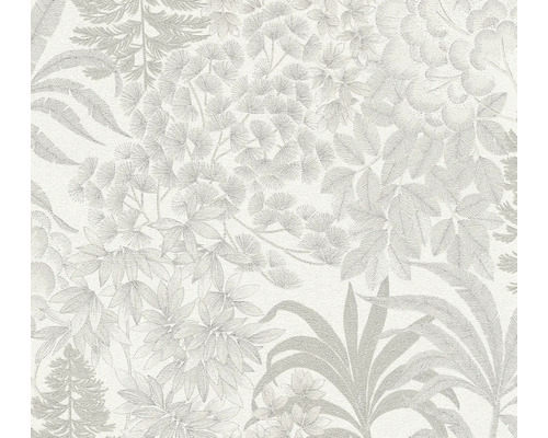 Vliestapete 39128-2 Metropolitan Stories 3 floral grau Tapete mit Pflanzenmuster