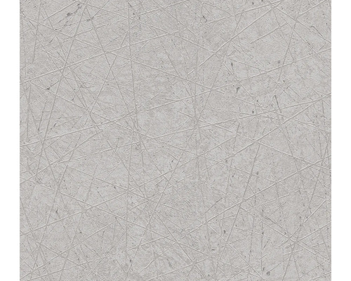 Papier peint intissé 39177-2 Metropolitan Stories 3 à effet gris Papier peint avec motif de lignes abstraites