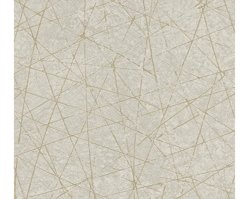 Papier peint intissé 39177-3 Metropolitan Stories 3 à effet gris Papier peint à motif linéaire