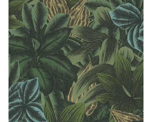 Papier peint intissé 39222-4 Metropolitan Stories 3 feuilles jungle vert Papier peint intissé 39222-4 Metropolitan Stories 3 feuilles jungle vert