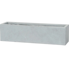 Rechteckiger Pflanzkasten aus Beton