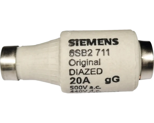 Fusible Diazed insert de fusible 20A E27 D ll 5 pièces Fusible Diazed 20 ampères