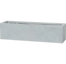 Rechteckiger Pflanzkasten aus Beton