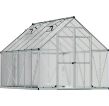 Serre avec fenêtres de ventilation