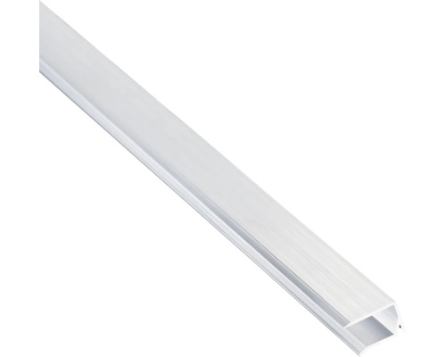 Protection de rebord en alu Gutta avec rejet d'eau pour plaques alvéolaires de 16 mm L = 4000 mm Protection de rebord en alu Gutta avec rejet d'eau pour plaques alvéolaires de 16 mm L = 4000 mm