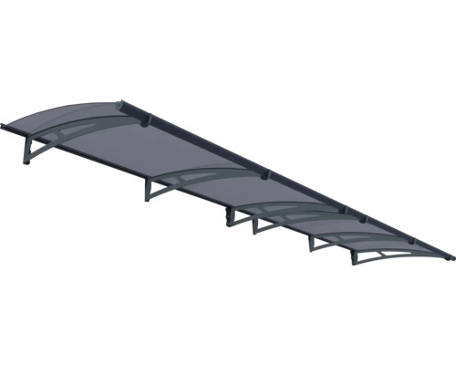 Auvent de porte d'entrée en plastique en plusieurs parties