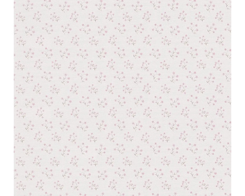 Papier peint intissé 39074-3 Maison Charme maison de campagne fleurs rose vif