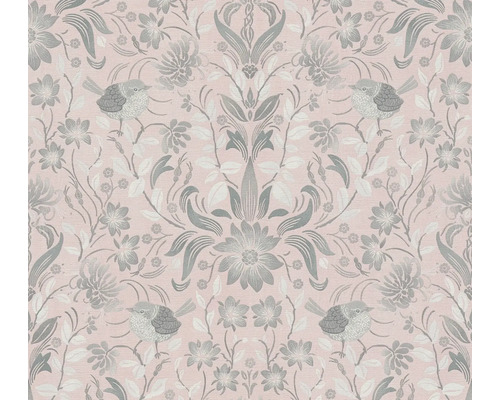 Papier peint intissé 39075-2 Maison Charme maison de campagne fleurs rose vif Papier peint intissé 39075-2 Maison Charme maison de campagne fleurs rose vif