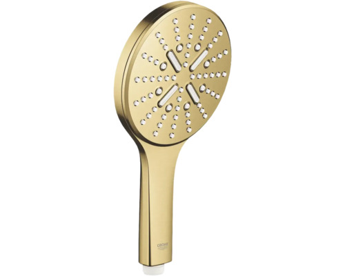 Handbrause GROHE Rainshower SmartActive 130 rund Ø 130 mm cool sunrise 26574GN0 Grohe Handbrause