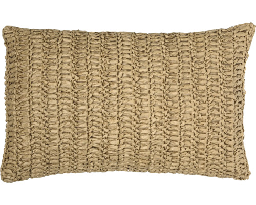 Housse de coussin Selection Raffia 19 beige 30x50 cm