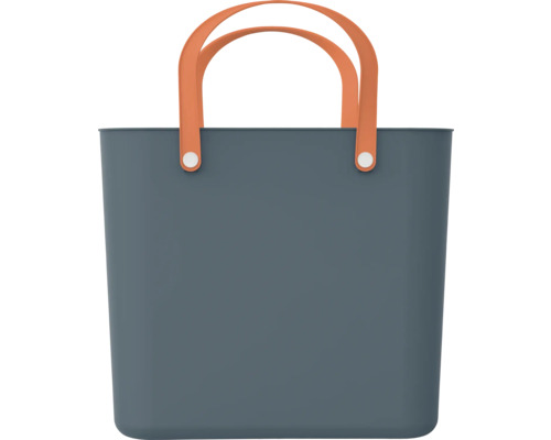 Einkaufskorb aus Kunststoff mit Tragegriffen