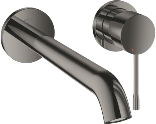 Robinet de lavabo encastré GROHE ESSENCE hard graphite 19967A01 sans corps de base encastré