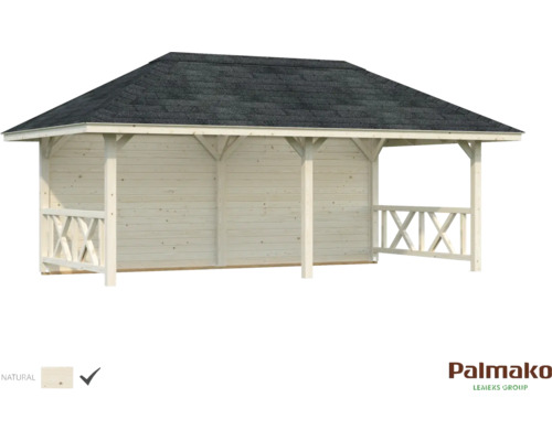 Holz Pavillon mit Dach