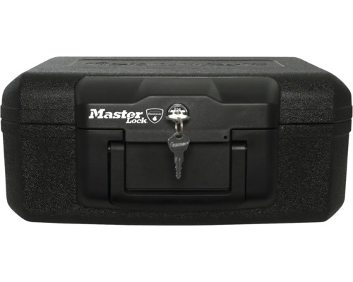 Coffre de sécurité noir Master Lock avec clé