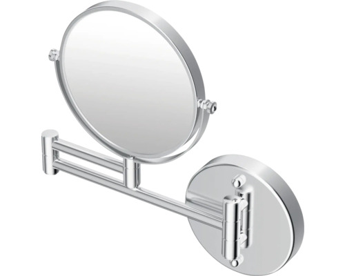 Miroir de maquillage Ideal Standard IOM Ø 23,8 cm coloris aluminium A9111AA