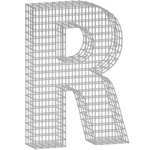 Modèle filaire de la lettre R