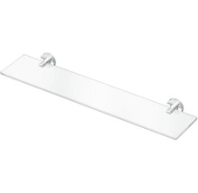 Étagère en verre avec supports
