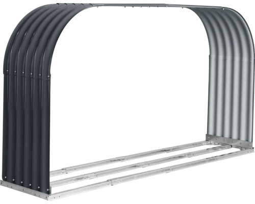 Hochbeet-Frühbeetaufsatz aus Metall