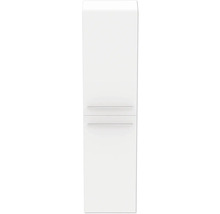 Meuble de salle de bain blanc avec deux tiroirs