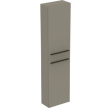 Armoire haute de salle de bains avec deux portes et poignées