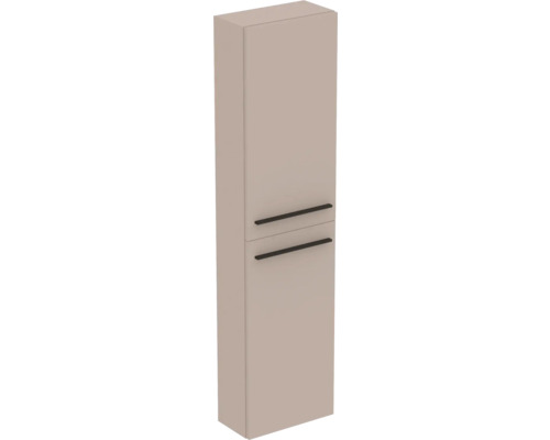Armoire haute avec deux portes et poignées