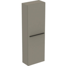 Armoire haute pour salle de bains avec une porte et une poignée