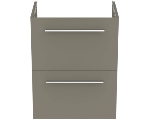 Waschtischunterschrank mit zwei Schubladen und Griffen