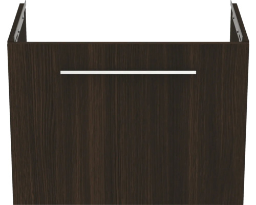 Waschtischunterschrank mit Holzdekor und Griff