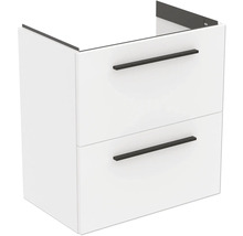 Meuble sous-lavabo avec deux tiroirs pour salle de bains