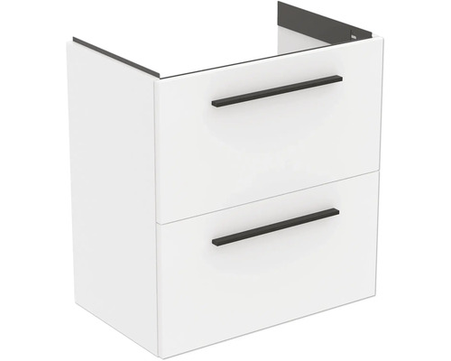 Meuble sous-lavabo avec deux tiroirs pour salle de bains