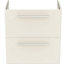 Meuble bas avec deux tiroirs pour salle de bains