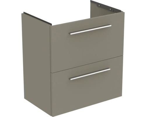 Waschtischunterschrank Ideal Standard i.life S BxHxT 60 x 63 cm x 37,5 cm Frontfarbe quarzgrau matt T5293NG ohne Griff Waschtischunterschrank Ideal Standard i.life S BxHxT 60 x 63 cm x 37,5 cm Frontfarbe quarzgrau matt T5293NG ohne Griff