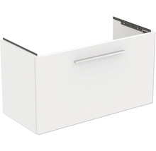 Meuble sous-lavabo blanc avec tiroir