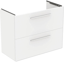 Meuble sous-lavabo avec deux tiroirs pour la salle de bain