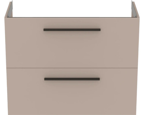 Waschtischunterschrank mit zwei Schubladen und Griffen