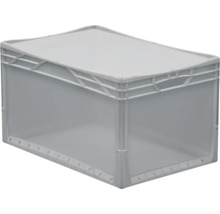 Stapelbox Eurobox 62 l 600x320x400 mm transparent mit Deckel