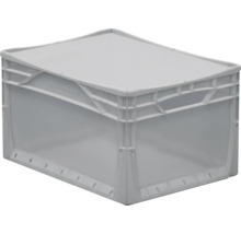 Stapelbox Eurobox 20 l 400x220x300 mm transparent mit Deckel