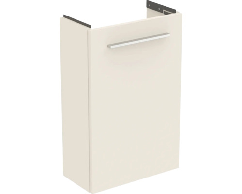 Meuble sous vasque Ideal Standard i.life S lxhxp 41 x 63 cm x 20,5 cm couleur de façade beige sable mat T5296NF sans poignée