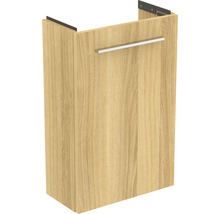 Meuble sous-lavabo en bois avec porte-serviettes