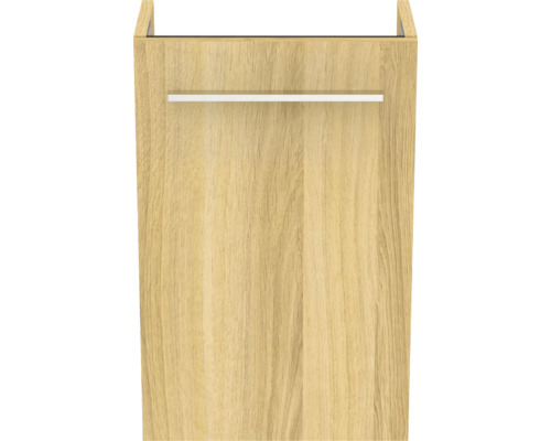 Waschbeckenunterschrank aus Holz mit Griff