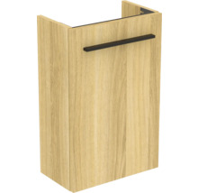 Meuble sous-lavabo en bois avec porte-serviettes