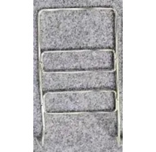 Handtuchhalter aus Metall mit drei Stangen