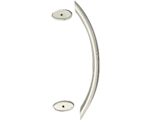 Türgriff aus Metall mit ovalen Rosetten