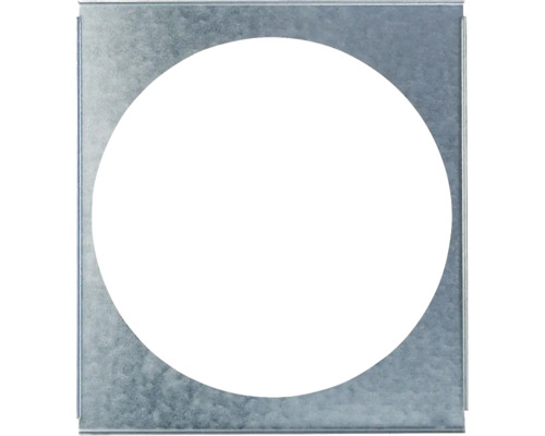 Cadre de montage en métal avec découpe circulaire