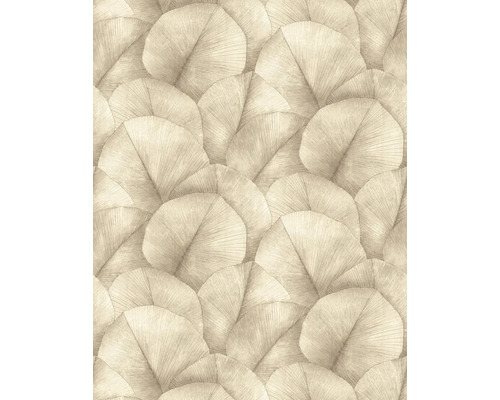 Fototapete Vlies 34597 Kumano Blätter 212 x 270 cm Tapete mit Blattmotiv für die Wandgestaltung