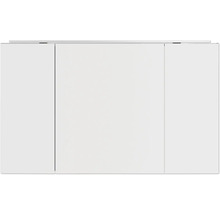 Armoire de toilette NOBILIA programme 1-6 187 120 x 21 x 72 cm blanc haute brillance LED IP 44