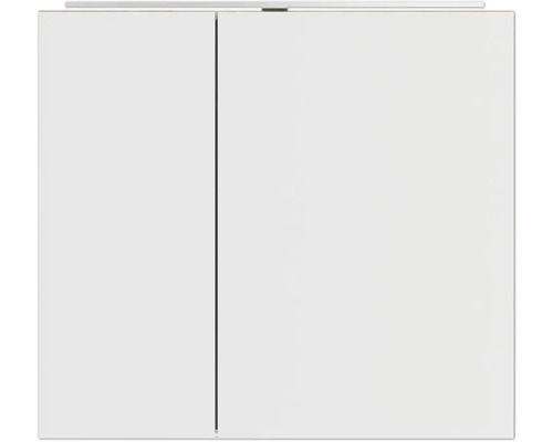 Armoire de toilette NOBILIA programme 1-6 171 80 x 21 x 72 cm blanc haute brillance LED IP 44