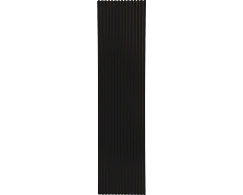 Panneau acoustique Fjordwall linoléum noir 20x600x2400 mm