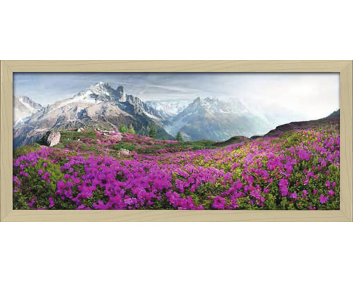 Tableau encadré Mountain Landscape II 130x60 cm